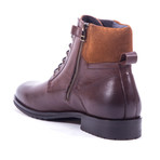 Kenz Lace-Up Boot // Brown (US: 9.5)