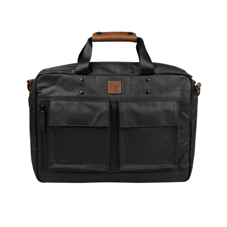 Bournemouth Briefcase // Black Ash