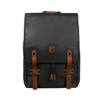 Devon Backpack // Black Ash