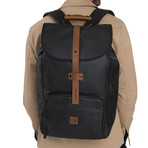 Lincoln Backpack // Black Ash