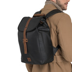 Littlehampton Backpack // Black Ash