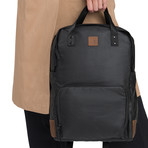 Paddington Backpack // Black Ash