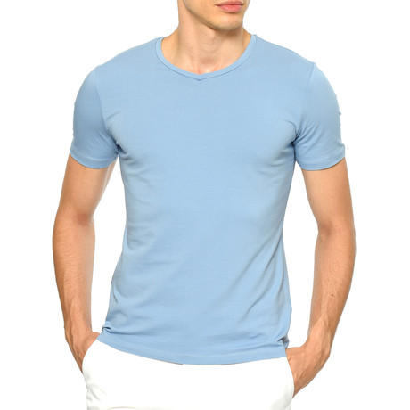 Daniel T-Shirt // Blue (S)
