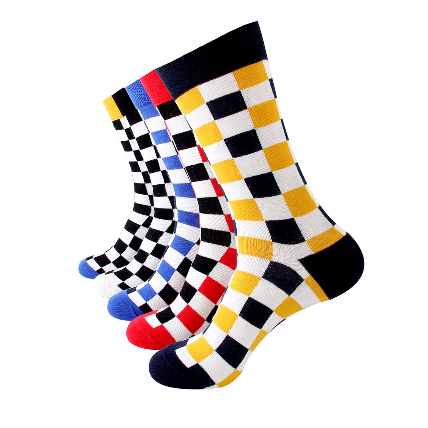 Checkered Sock Bundle // 5-Pack // Multicolor - Amedeo Exclusive ...