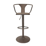 Saddle Adjustable Barstool // Set Of 2