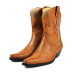 Yair Cowboy Boots // Tan (US: 9)