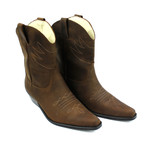 Kaiden Cowboy Boots // Chocolate Nubuck (US: 9)