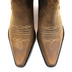 Kaiden Cowboy Boots // Chocolate Nubuck (US: 9)