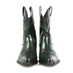 Esteban Cowboy Boots // Green (US: 11.5)