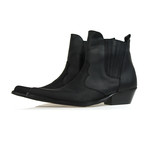 Easton Ankle Boots // Crazy Black (US: 10.5)