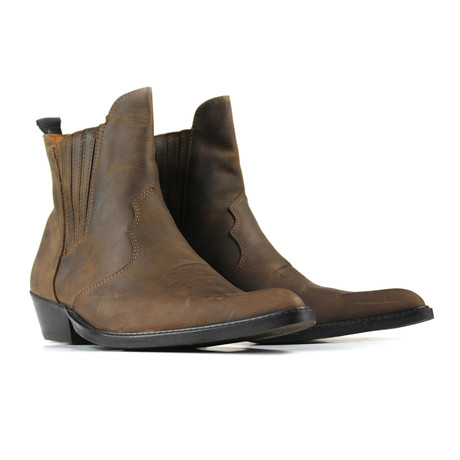 Luis Ankle Boots // Chocolate Nubuck (US: 7)