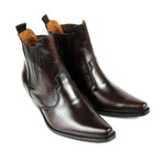 Lane Ankle Boots // Dark Brown (US: 10.5)