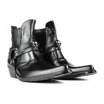 Kasey Ankle Boots // Black + Skull (US: 7.5)