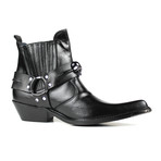 Kasey Ankle Boots // Black + Skull (US: 7.5)