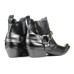 Kasey Ankle Boots // Black + Skull (US: 7.5)