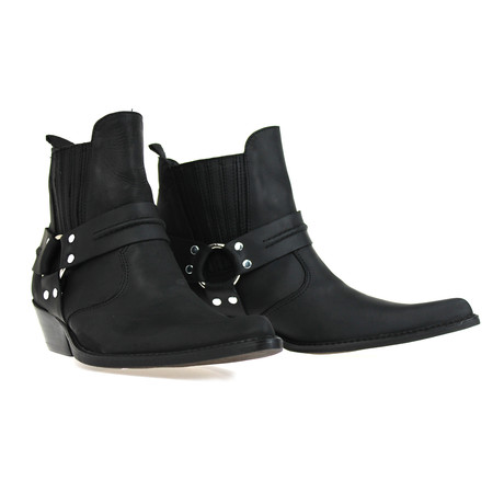 Emiliano Ankle Boots // Crazy Black (US: 7)