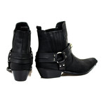 Cash Ankle Boots // Crazy Black (US: 7)