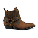 Zaiden Ankle Boots // Chocolate Nubuck (US: 10.5)