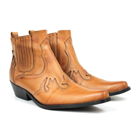 Colten Cowboy Boots // Tan (US: 7)