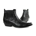 Eliezer Cowboy Boots // Black Lizard (US: 10.5)