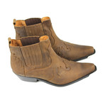 Juan Cowboy Boots // Chocolate Nubuck (US: 7.5)