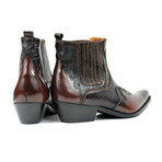 Konner Cowboy Boots // Dark Brown Lizard (US: 10.5)