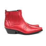 Hugo Cowboy Boots // Red (US: 8.5)