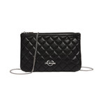 Delicate Chain Crossbody // Black