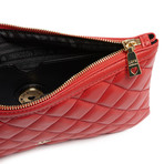 Delicate Chained Crossbody Bag // Red