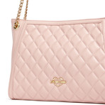 Quilted Tote // Pink