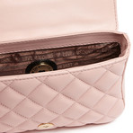 Quilted Crossbody // Pink
