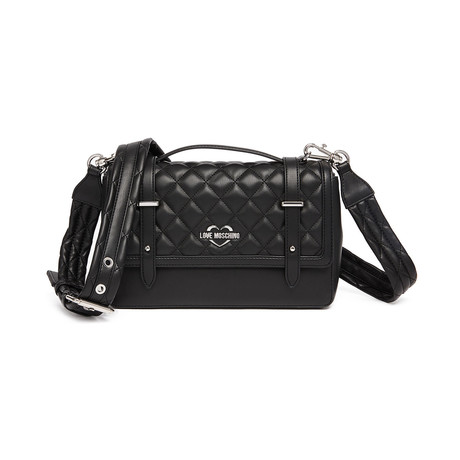 Quilted Crossbody // Black