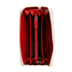 Wallet // Ivory + Black + Red