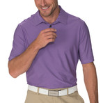 Drift Short-Sleeve Polo // Purple (L)