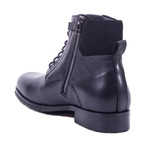 Kenz Lace-Up Boot // Black (US: 9.5)