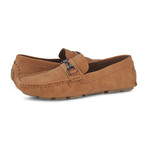 Slip-On Driving Moccasins + Center Buckle // Wheat (US: 8)