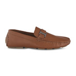Slip-On Driving Moccasins + Side Buckle // Brown (US: 8)
