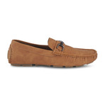 Slip-On Driving Moccasins + Center Buckle // Wheat (US: 13)