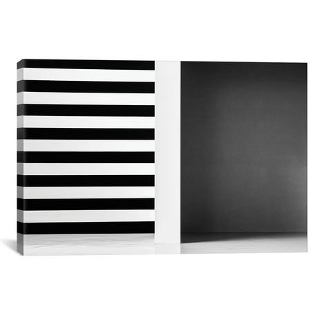Stripes And Shadows // Inge Schuster (26"W x 18"H x 0.75"D)