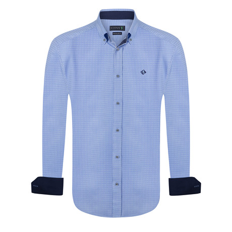 Albatross Shirt // Blue (S) - Sir Raymond Tailor - Touch of Modern