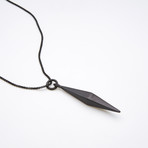 Diamante Necklace // Black