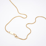 Diamante Necklace // Gold Tone