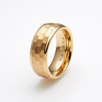 Modern Hammer Ring // Gold-Tone (8)