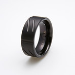 Slash Ring // Black (11)