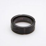 Slash Ring // Black (10)