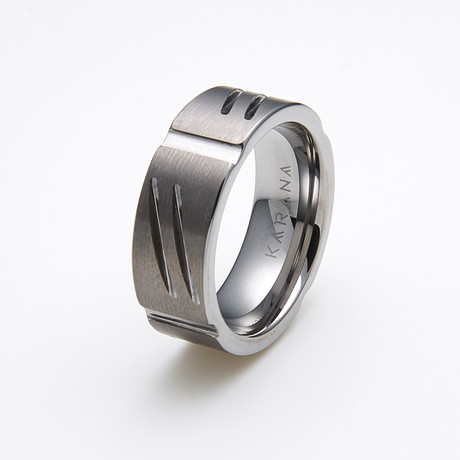 Slash Ring // Tungsten (6)
