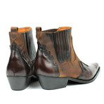 Arjun Cowboy Boots // Dark Brown + Chocolate Nubuck (US: 7)