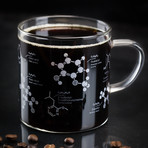 Chemistry Of Coffee // Glass Mug