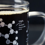 Chemistry Of Coffee // Glass Mug