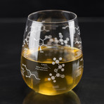 Chemistry Stemless Glasses // White Wine